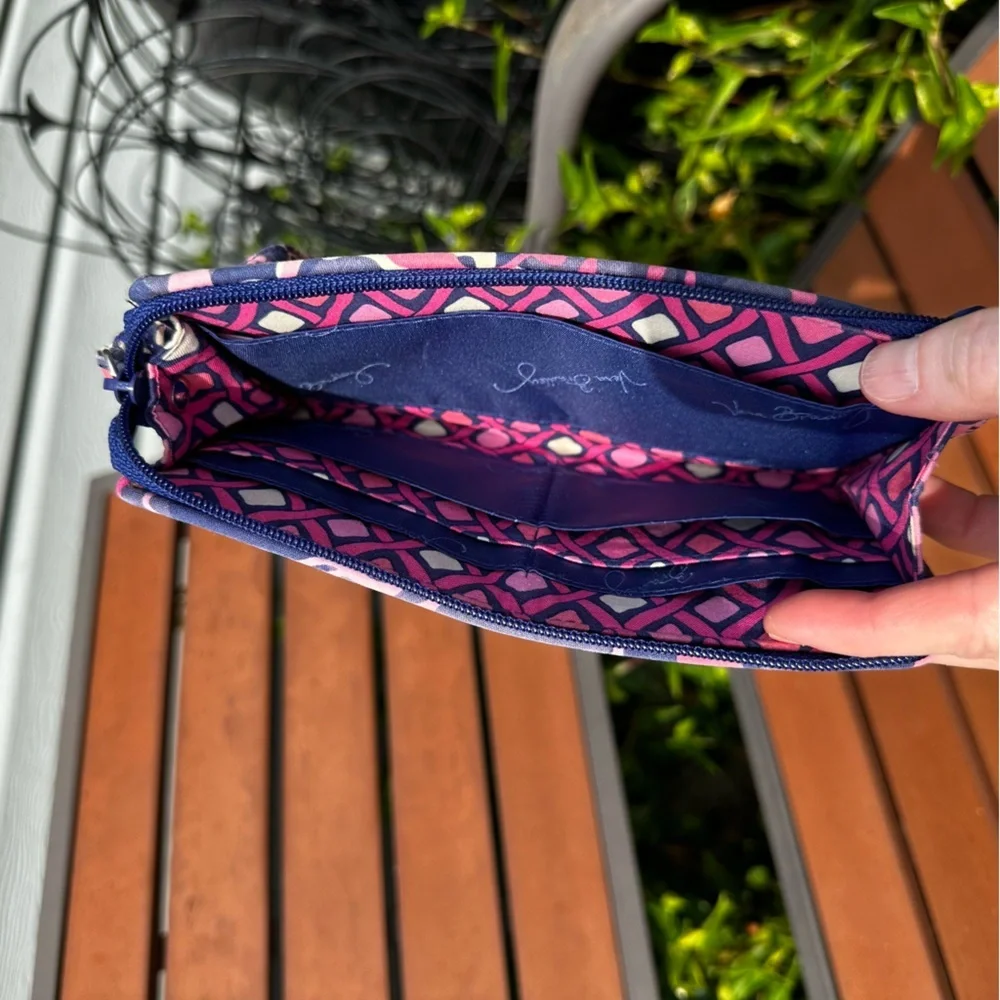 Vera Bradley Katalina Pink Wristlet - Picture 3 of 6